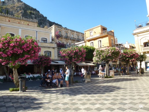 Taormine - place centrale